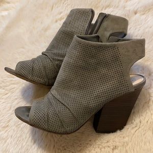 Vince Camuto Open Toe Bootie